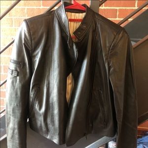 Alice + Olivia Genuine Leather Jacket